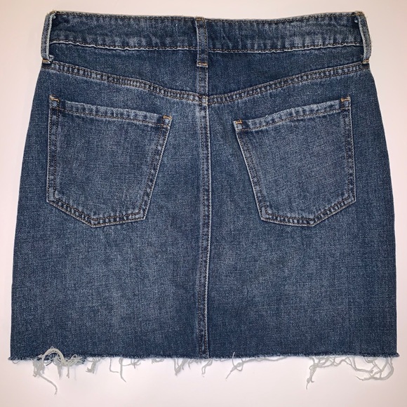 JBD Distressed Denim Skirt - Picture 2 of 7